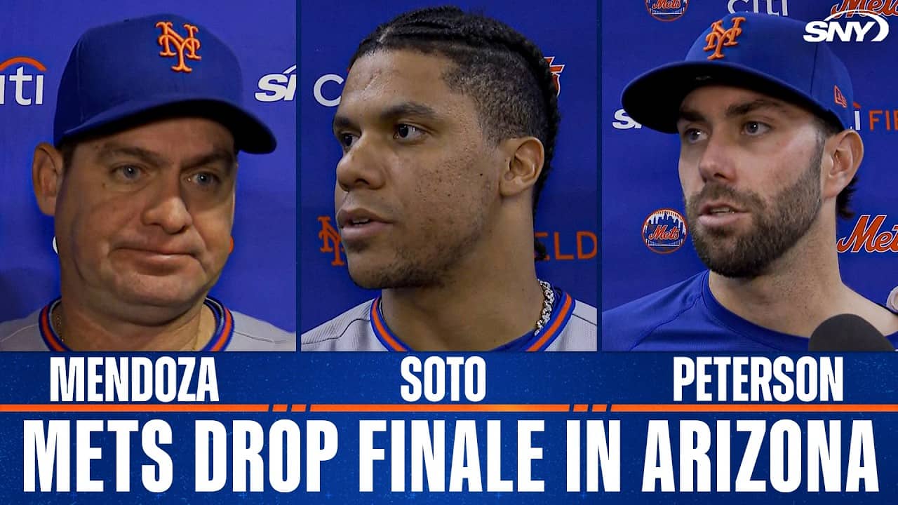 Mets react after dropping series finale against Diamondbacks on Sunday