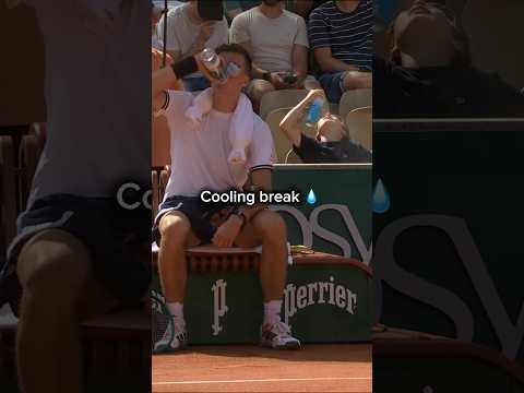Not your typical way to beat the heat 🤣