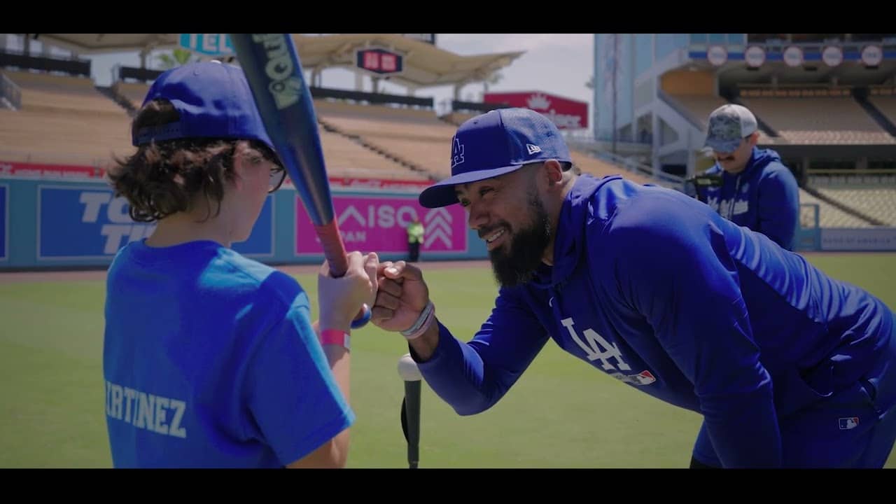 Youth Baseball Clinic at Dodger Stadium