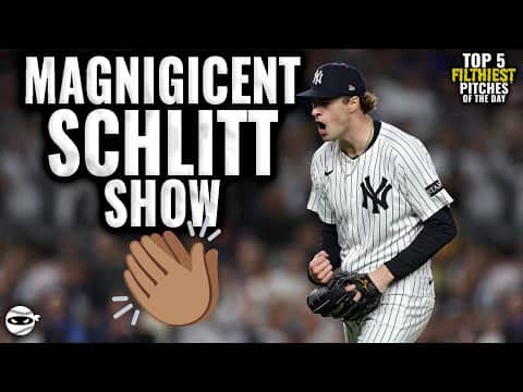 A Breakdown of Cam Schlittler's Dominance! 12 Strikeouts No Walks in an Elimination game