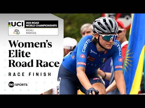 THRILLING WIN! 🏆 | Women’s Elite Road Race Final KM's | 2025 UCI Road Cycling World Championships
