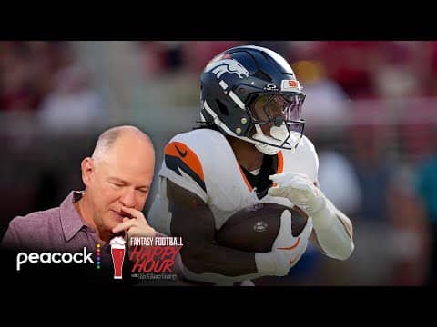 Grading Denver Broncos RJ Harvey's fantasy cost and value | Fantasy Football Happy Hour | NFL on NBC