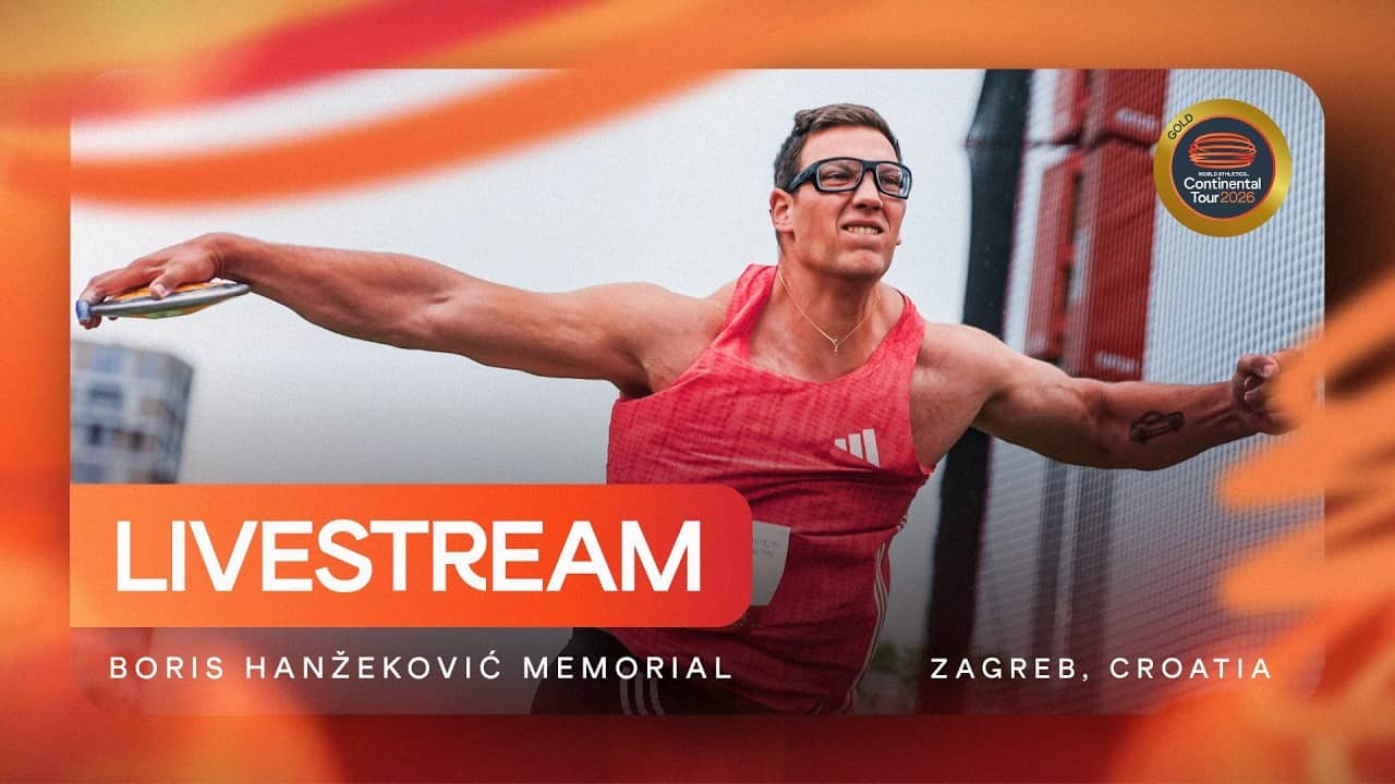 Livestream | 76. Boris Hanzekovic Memorial Zagreb - World Athletics Continental Tour Gold