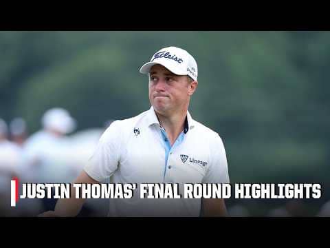 Justin Thomas HIGHLIGHTS 🎥 Final Round of the Tour Championship | Golf on ESPN