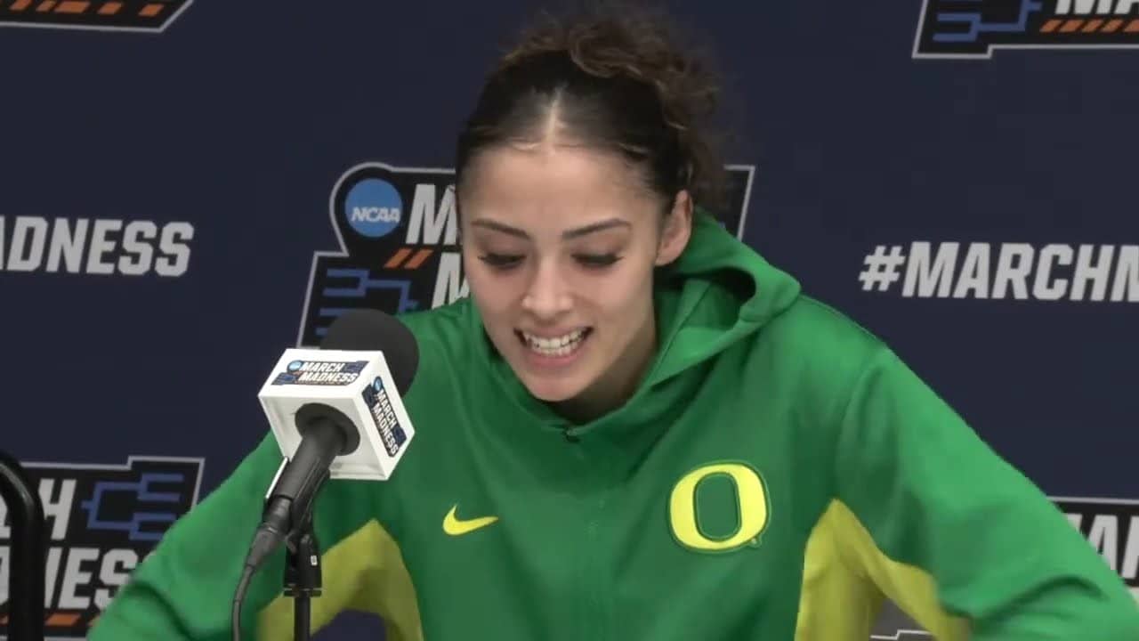Oregon Postgame Press Conference (2026 Women's Second Round)