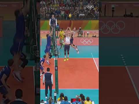 From a smooth overhead kick to a heavy smash, Earvin N'Gapeth can do it all. #Olympics #Volleyball