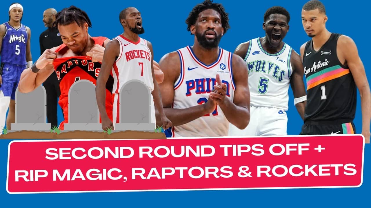 The Second Round Starts + Magic, Rockets & Raptors Season Obituaries + Mavs Hire Masai