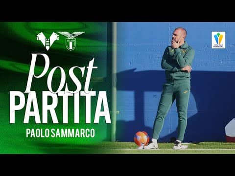 Sammarco: "Molto contento della prestazione di squadra, ottime risposte da parte di tutti i ragazzi"