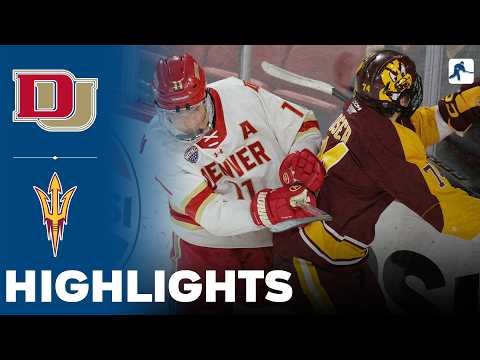 Denver vs Arizona State | NCAA College Hockey | Highlights - February 28, 2026