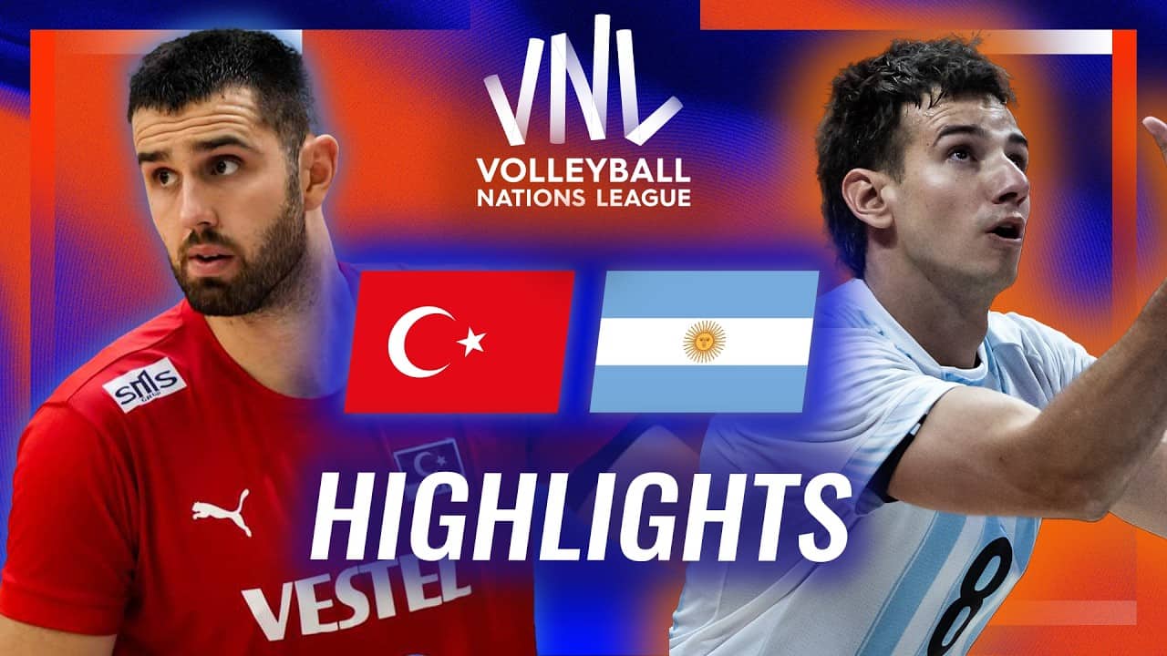 Türkiye 🇹🇷 vs. Argentina 🇦🇷 - Highlights | Week 2 | Men's VNL 2026