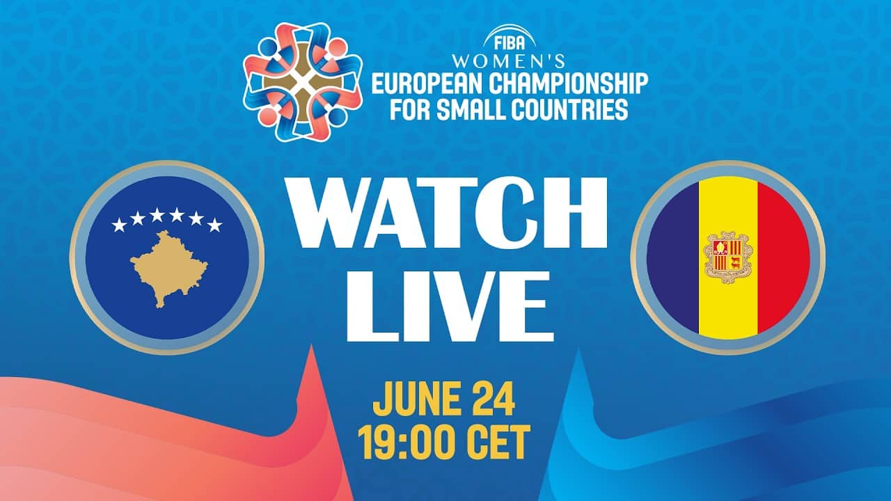 LIVE - Kosovo v Andorra | FIBA Women's European Championship for Small Countries 2026 | Group Phase