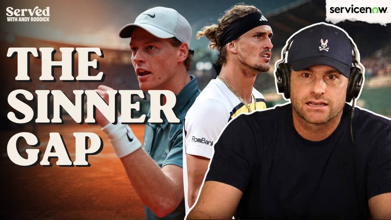 Roddick Reacts to the Huge Gap in Men’s Tennis