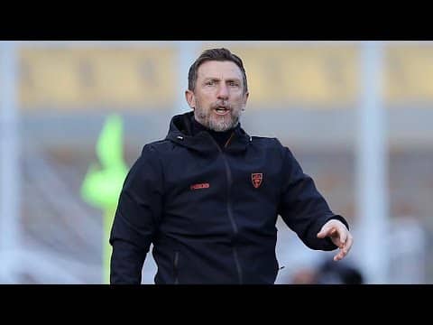 Mister Di Francesco presenta Inter-Lecce