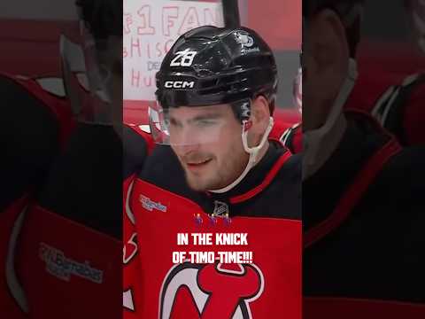 Meier Madness keeps us dancing!!!!! #shorts #njdevils #devilsvscanadiens #timomeier #marchmadness
