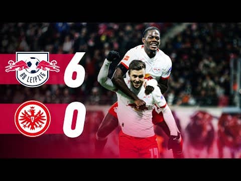 Yan Diomande Hattrick! Goal fest at home! | RB Leipzig - Eintracht Frankfurt | Bundesliga Highlights
