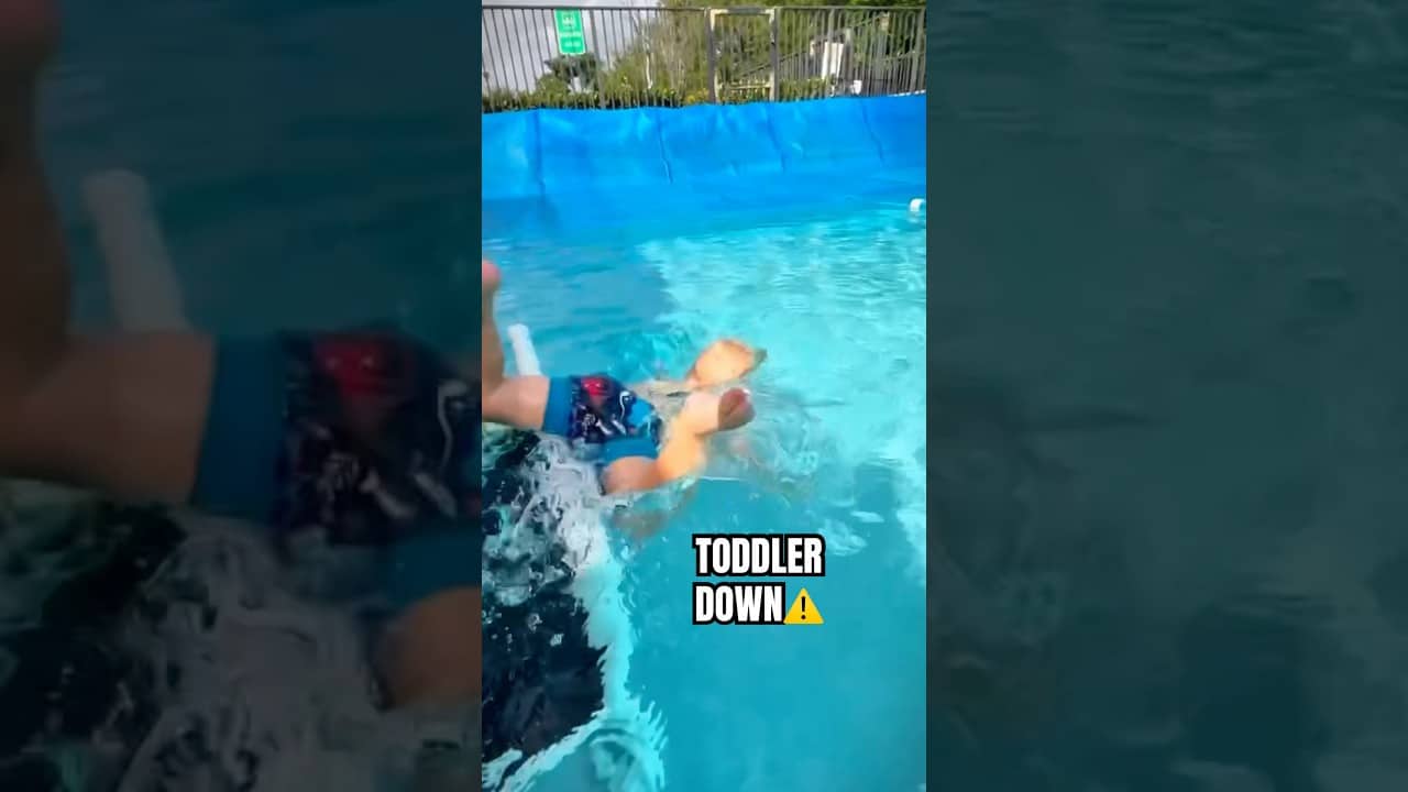 TODDLER SWIM ACCIDENT?💦