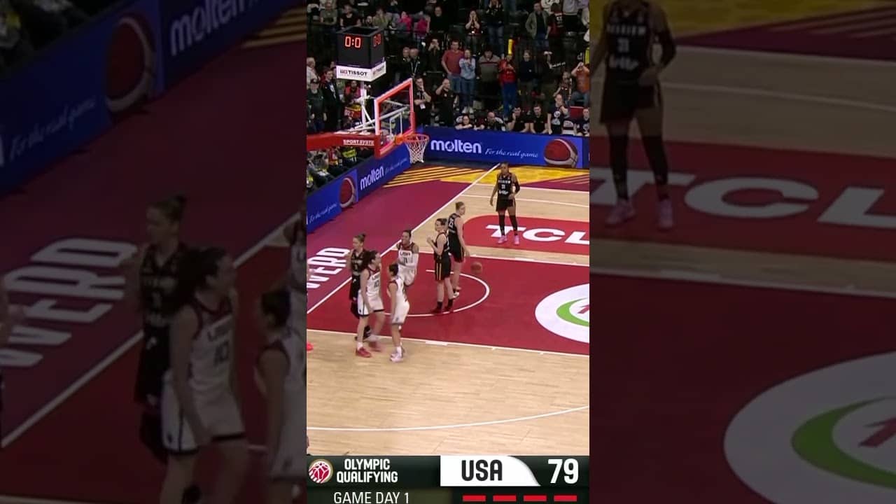 That USA vs Belgium ending was INSANE 🤯 #FIBAOQT