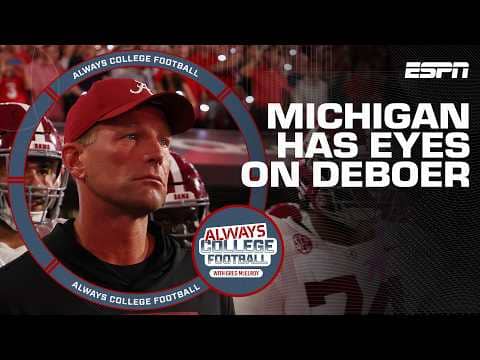 Michigan’s pursuit of DeBoer + Manning stays, Lagway & Raiola on the move |Always College Football