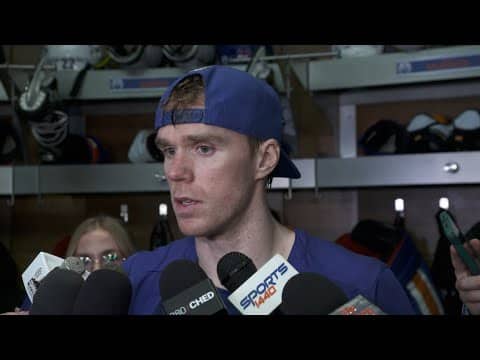 POST-RAW | Connor McDavid 11.10.25