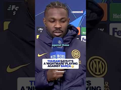 Thuram Thinks Barcelona are a "NIGHTMARE"👀 | UCL Today | CBS Sports Golazo