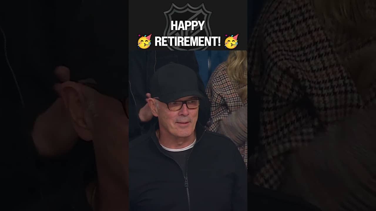 Hockey won't be the same without you! 🫡🥺