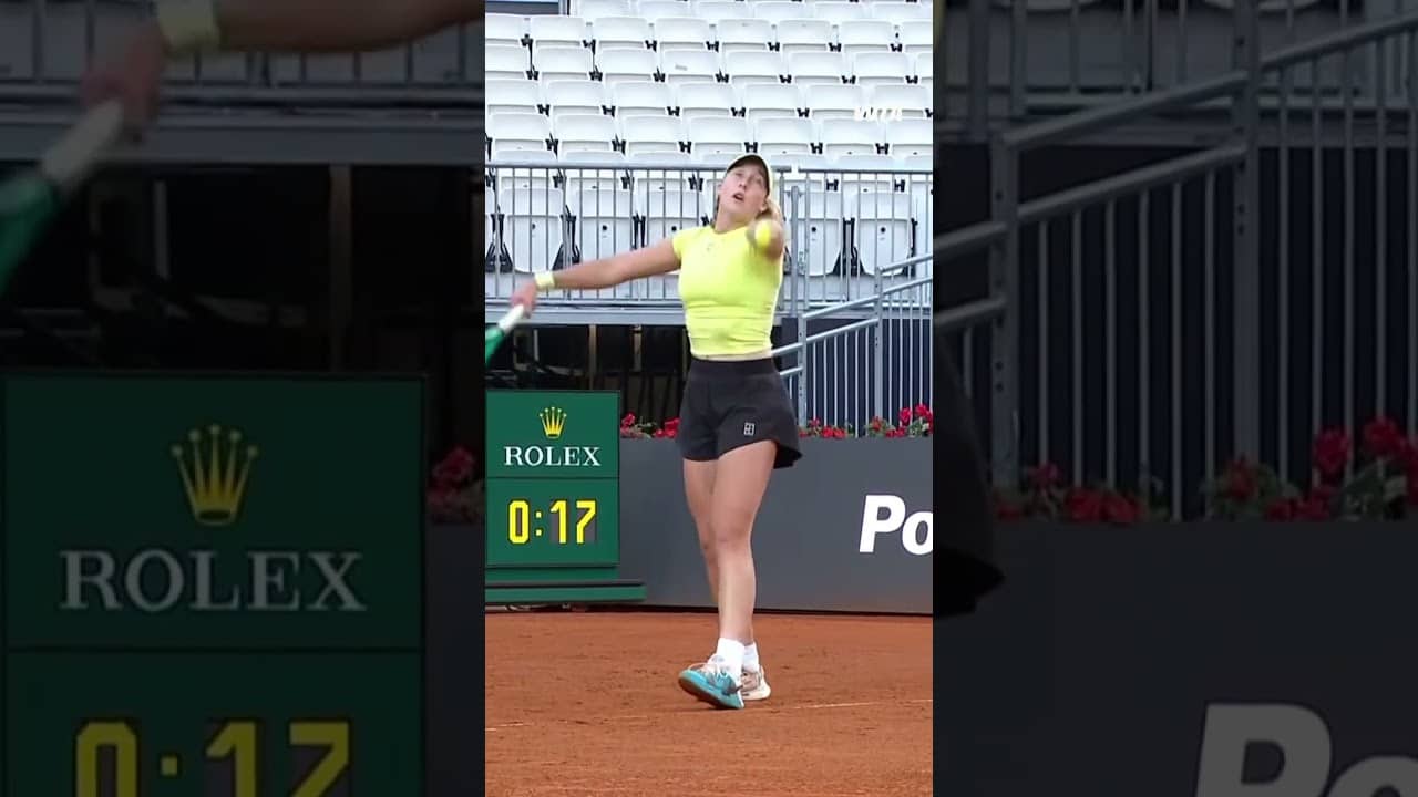 Mirra be Nimble. Mirra be Quick. #WTA #IBI26 #MirraAndreeva