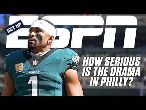 Will ON-FIELD DRAMA cost the Eagles a SB repeat? 👀 'PUMP THE BRAKES!' - Jeff Saturday | Get Up