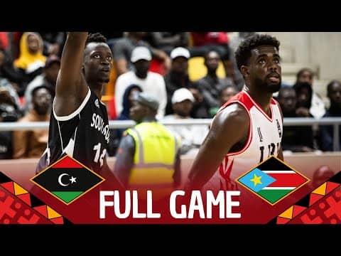 Group Phase | Libya v South Sudan | Full Basketball Game | FIBA AfroBasket 2025