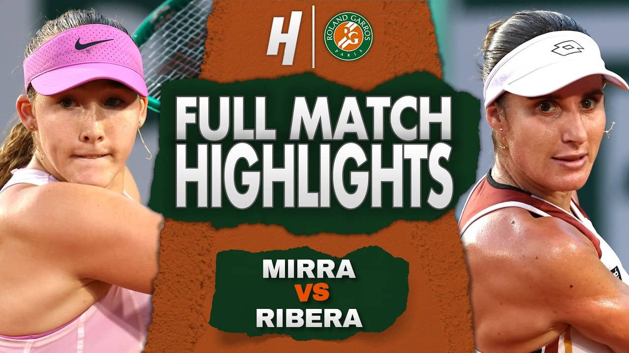 Mirra Andreeva vs Marina Bassols Ribera - FULL Match Highlights | Roland Garros 2026