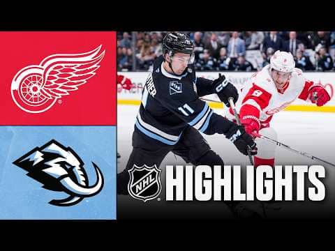 Red Wings vs. Mammoth | NHL Highlights | February 04, 2026