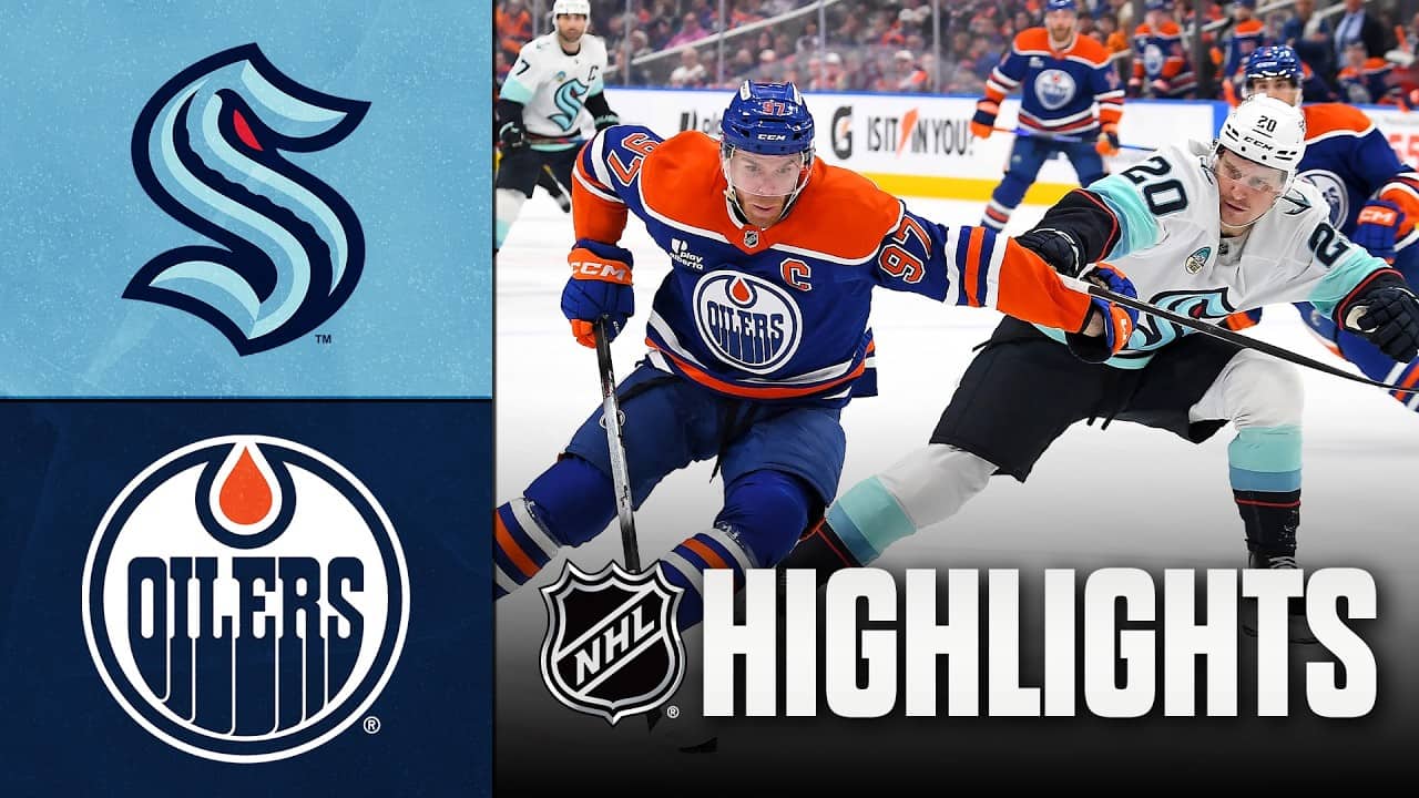 Kraken vs. Oilers | NHL Highlights | March 31, 2026