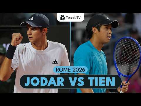 Rafael Jodar vs Learner Tien For A Quarter-Final Spot! | Rome 2026
