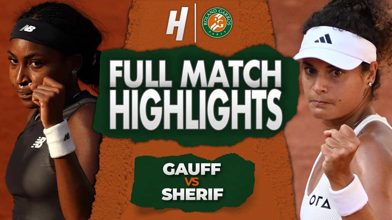 Coco Gauff vs Mayar Sherif - FULL Match Highlights | Roland Garros 2026