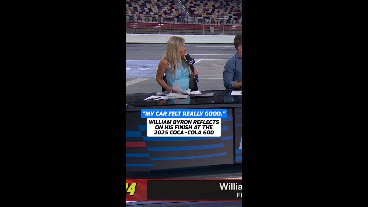 William Byron was so close to winning last season's Coca-Cola 600. #NASCARonPrime