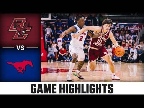 Boston College vs. SMU Game Highlights | 2025-26 ACC Men's Basketball