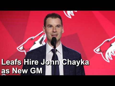 It's Official. John Chayka New Leafs GM, Sundin Hired as Senior Executive Advisor