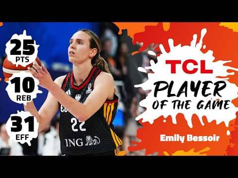 Emily Bessoir (22 PTS) | TCL Player Of The Game | PHI vs GER | #FIBAWWC 2026 Qualifying Tournament
