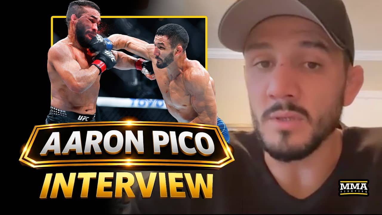 Aaron Pico REACTS to First UFC Win, Fighting Like His Job Was on the Line at UFC 327 - MMA Fighting