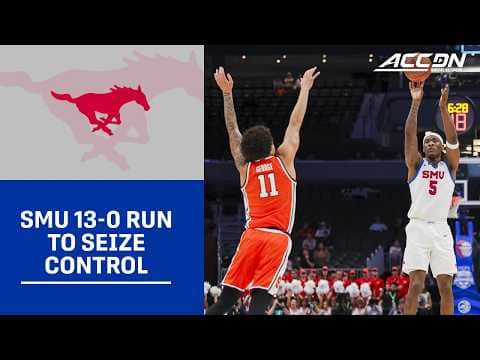 SMU Goes On 13-0 Run To Seize Control