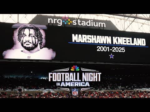 Marshawn Kneeland’s death sparks league-wide mental health conversation | FNIA | NFL on NBC