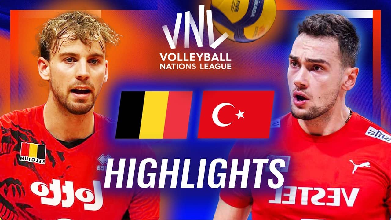 Belgium 🇧🇪 vs. Türkiye 🇹🇷 - Highlights | Week 2 | Men's VNL 2026