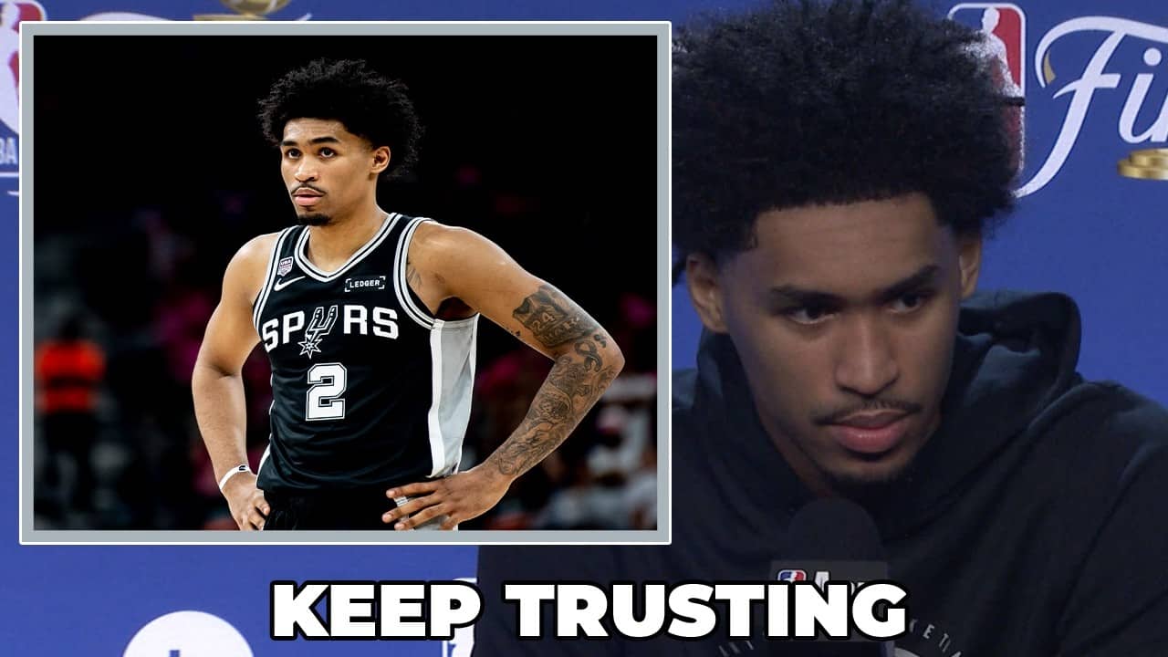 Dylan Harper on Preparing for Game 2 of the NBA Finals