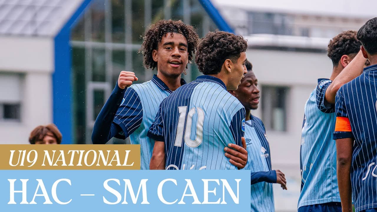 ⚽️ Résumé : HAC – Stade Malherbe de Caen (1-1) I U19 - 2025-2026