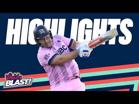 Holden & De Caires Smash 10 Sixes | Sussex Sharks v Middlesex - Highlights | Vitality Blast 2026