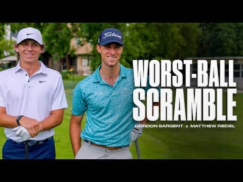 Worst-ball scramble challenge with PGA TOUR rookies | Episode 4 | Rocket Rookies Classic