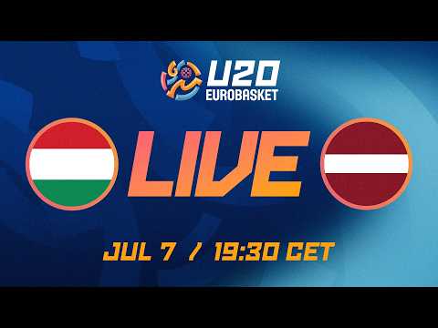 LIVE - Hungary v Latvia | FIBA U20 Women's EuroBasket 2026 | Group Phase