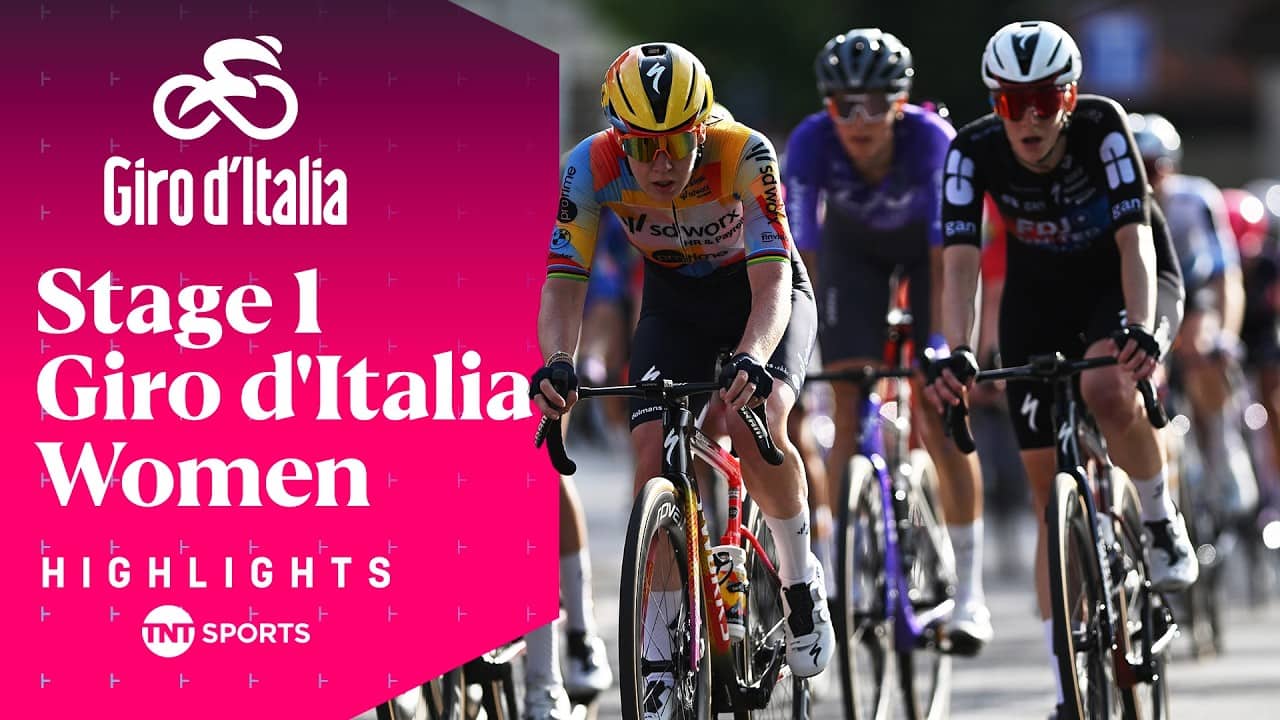 UNSTOPPABLE 🔥 | 2026 Giro d'Italia Women Stage 1 Race Highlights | TNT Sports Cycling