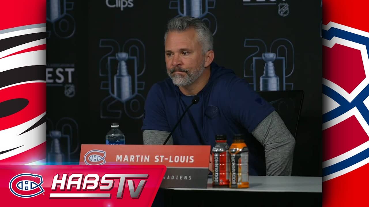 CAR@MTL R3G4: Martin St-Louis' pregame media ops | FULL PRESS CONFERENCES
