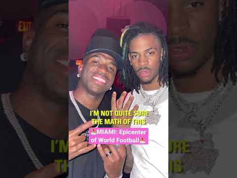 Footballers Invade Miami #shorts