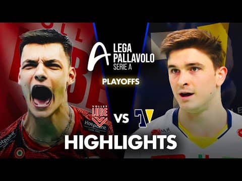 Trentino vs Lube | Highlights | Italian Volleyball League Playoffs 2026 | Game 1